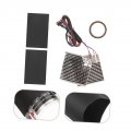 Soimiss 1 Set Handle Heated Grip Inserts Universal Refit Motorcycle Grips Gloves Atv Electro-thermal Pet Metal Heating Film