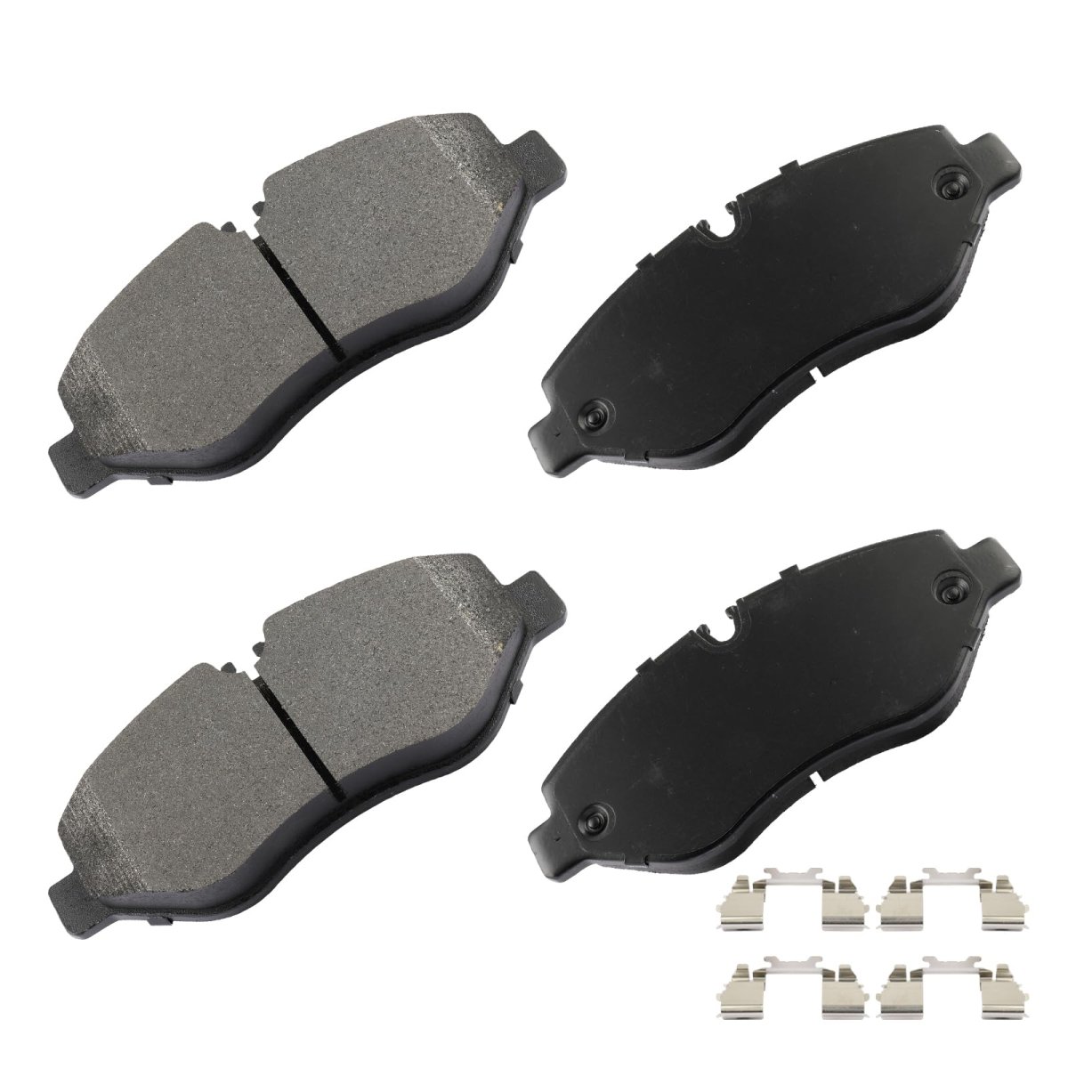 D1316 Front Disc Brake Pad Set With Hardware For Mercedes Benz Sprinter 2500 Metris Dodge And Freightliner Volkswagen Crafter