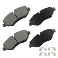 D1316 Front Disc Brake Pad Set With Hardware For Mercedes Benz Sprinter 2500 Metris Dodge And Freightliner Volkswagen Crafter 