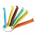 6pcs Set Fin Comb Set Colored Radiator Straightener Evaporator Condenser Coil Ring Handle 12 Different Spacing