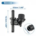 X Autohaux Hvac Heater Control Valve For Dodge Ram 1500 2500 3500 Van 1999-2003 B1500 B2500 B3500 1998 Water Replaces 5011241aa
