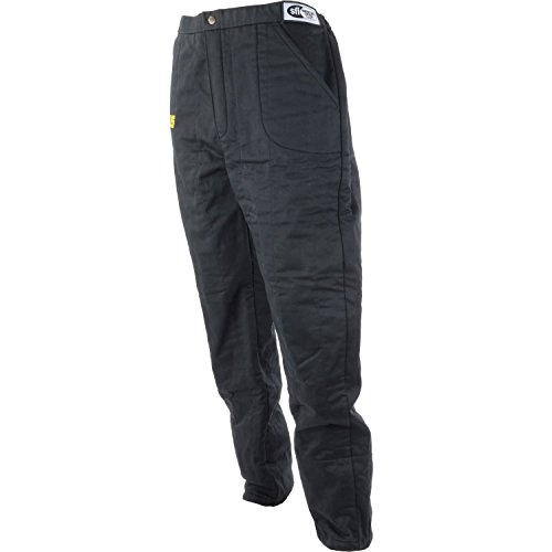 Jegs Performance Products 6012 Black Triple Layer Pants Large Boot Cuffs