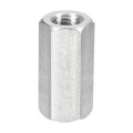 M14 X 2-pitch 50mm Length Coupling Nuts 1pcs 304 Stainless Steel Metric Hex Rod 