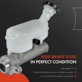 A-premium Brake Master Cylinder With Reservoir And Cap Compatible Buick Chevry Pontiac Saturn Vehicles Terraza Relay 2005-2007