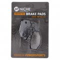 Niche Brake Pad Set For Kawasaki Ninja Zx6r Zx10r Zx6rr 43082-0031 43082-0004 43082-1293 Front Rear Semi-metallic