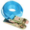 Upkoch 4 Pcs Tie Down Straps Adjustable Lashing Ratchet Cargo With Cam Buckle For Packing Or Luggage Blue