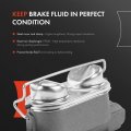 A-premium Brake Master Cylinder With Reservoir Compatible Ford Mustang 1971-1973 Fairlane Falcon Maverick Mercury Comet Cougar