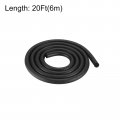 Uxcell Foam Rubber Weather Seal Strip 7mm 9 32 Diameter 6 Meters 19 69ft Long Round Epdm For Diy Gasket Warehouse Pads Tubing