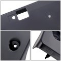 Factory Style Front License Plate Mounting Bracket Compatible With Infiniti Qx30 2017-2018 Matte Black