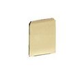 C R Laurence Wu3ecsb Crl Satin Brass End Cap For Wu3 Series Wet Dry U-channel 