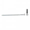 Prime-line Hex Lag Screws 3 8 In X 6 A307 Grade A Zinc Plated Steel 15 Pack