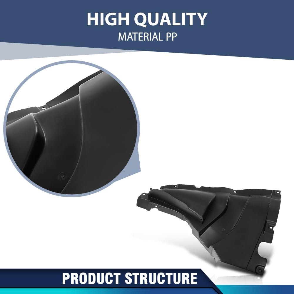 Front Right Side Lower Forward Fender Splash Shield For Bmw X5 2019 2025 Fit Models With M Sport Package Part 51718069308