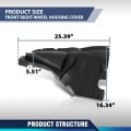 Front Right Side Lower Forward Fender Splash Shield For Bmw X5 2019 2025 Fit Models With M Sport Package Part 51718069308