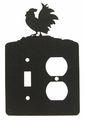 Poultry Rooster Chicken Single Light Switch Outlet Plate Cover 