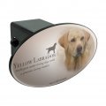 Yellow Labrador Retriever Dog Breed Oval Tow Trailer Hitch Cover Plug Insert