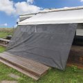 Labwork 8ft X 18ft 3in Rv Awning Sun Screen Front Complete Kit Uv Blocking Grid Improves Shadow Protection Privacy Peplacement