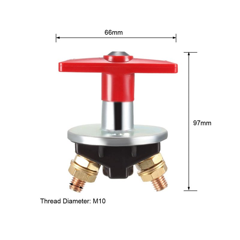 60v 300a Battery Isolator Disconnect Off Power Switch With Cooper Terminal