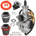 Pz27 Carburetor Kit For 125cc 150cc 200cc 250cc Atv Dirt Pit Bike 
