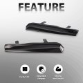 Black Mean Look Upper Headlight Cover Eyelids For 1999 2005 Vw Jetta Mk4 1 Pair Unpainted Abs Plastic Exterior Accessories