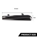 Black Mean Look Upper Headlight Cover Eyelids For 1999 2005 Vw Jetta Mk4 1 Pair Unpainted Abs Plastic Exterior Accessories