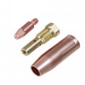 Mig035-60 50-pcs 035a Tips 5-pcs Gas Nozzles Diffusers Use For Mts-165 185 205 Mig-160 180 200 Mig-140gs 