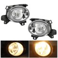 2pcs Fog Lights Assembly Replacement For 2013-2016 Pathfinder Clear Lens With Front Bumper Bezel Wires Switch Bulbs Left Right