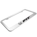 Honda Fit 3d Mirror Chrome Metal License Plate Frame Official Licensed Universal For Car Suv Truck 12 In X 6 With Screw Cover