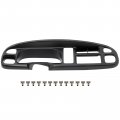 Aintier Dashboard Cover Overlay Compatible Fit 1998-2001 For Dodge Ram 1500 2500 3500 Dash Cap Black