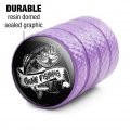 Gone Fishing Valve Stem Caps For Tire Rim Wheel Aluminum Purple