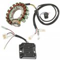 Stator Regulator Rectifier For Yamaha Kodiak 400 4wd Yfm400fw 1993 1994 1995 Model Kvtr-9610