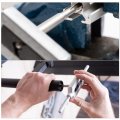 Uxcell Adjustable Tap Wrench Handle For Metric M3-m12 W1 8-1 2s Thread Tap Holder Reamer Hand Tapping Tool Machinist Repair