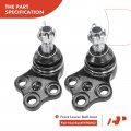 A-premium Set Of 6 Front Lower Ball Joint Inner Outer Tie Rod End Compatible With Nissan Pathfinder 1996-2004 Infiniti Qx4