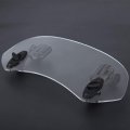 Acouto Windscreens Wind Deflectors Universal Motorcycle Modified Windscreen Windshield Spoiler Air Deflector Transparent