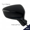 Spieg Passenger Side Mirror Replacement For Mazda Cx-3 2016-2021 Blind Spot Monitoring Turn Signal Indicator Manual Fold Ptm