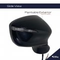 Spieg Passenger Side Mirror Replacement For Mazda Cx-3 2016-2021 Blind Spot Monitoring Turn Signal Indicator Manual Fold Ptm