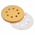 Uxcell 5 8 Hole Hook And Loop Sanding Discs 120 Grit Aluminum Oxide Sandpaper For Random Orbit Sander Wood Metal Wet Dry