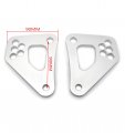 Httmt- Silver Rear Lowering Links Kit Cushion Lever For Suzuk Gsxr 600 Gsxr750 Gsx-r 1000 P N Mt023-001-sr