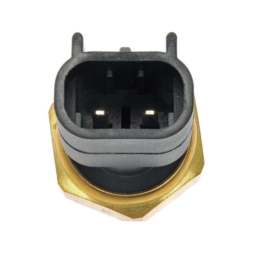 Coolant Temperature Sensor For Freightliner Fld132 2001 Replacement 2254800000 Black Male Oval Connector Blade Terminal