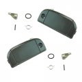 Am Exterior Outside Door Handle Pair Lh Rh Front Paint To Match For Vw Eurovan