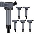 Fits 2002-2006 For Toyota Camry 3 0l V6 1999-20 Lexus Es300 3 Ignition Coil Packs 4 Pins Uf267 6 
