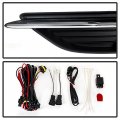 Acanii For 2011-2014 Chrysler 200 Bumper Fog Lights Driving Lamps W Switch Bulbs Assembly Driver Passenger Side