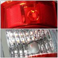 Auto Dynasty Compatible With Chevy Silverado Gmc Sierra Fleetside Pair Of 3d Led Rear Tail Brake Lights Chrome Housing Red Lens