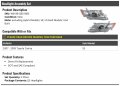 Headlight Assembly Set Of 2 Compatible With 2007-2009 Toyota Camry Se For Usa Built Vehicles Excluding Hybrid Models