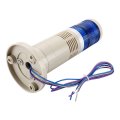 Baomain Alarm Warning Light 12v Dc Industrial Buzzer Blue Led Signal Tower Ltp-502tj