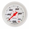 Equus Performance White Face 2-5 8 Oil Pressure Gauge 8444 