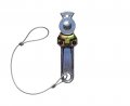 Economy Dummy Shutoff Gladhand With 18 In Cable Rk-150dgh Universal Handle For Tandem Double Trailers Alloy Steel Construction