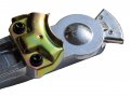 Economy Dummy Shutoff Gladhand With 18 In Cable Rk-150dgh Universal Handle For Tandem Double Trailers Alloy Steel Construction