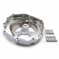Smt-engine Clutch Cover See Through Compatible With Kawasaki Zx14r Zzr1400 2006-2013 Chrome Right B01mg0o5cu