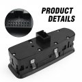 Hoypeyfiy Left Door Window Switch Driver Side Replacement For Porsche Cayenne 21-11 Macan 22-15 Panamera 16-14 12-11