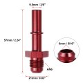 6an Male To 3 8 Fuel Hose Pipe Quick Disconnect Adapter Connector Push On Efi Fitting Aluminum Alloy Red